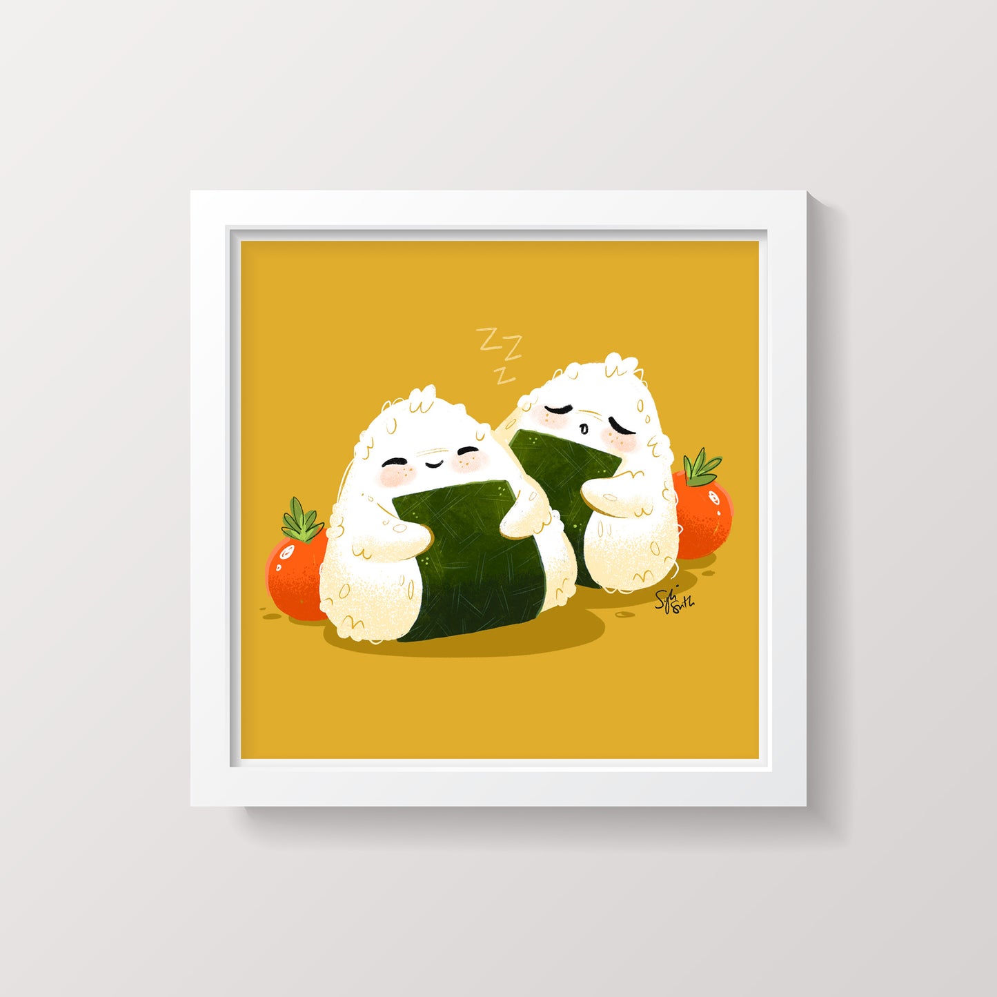 Cozy Onigiri Print